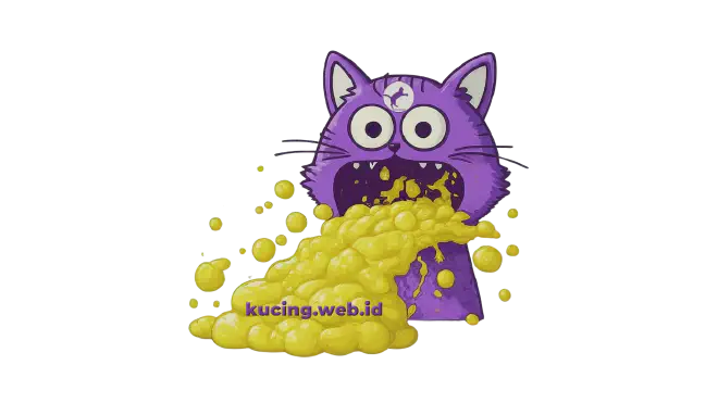 Kenapa Kucing Muntah Kuning?